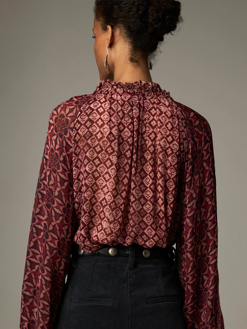 Bluse «Hannah» von MAISON HOTEL