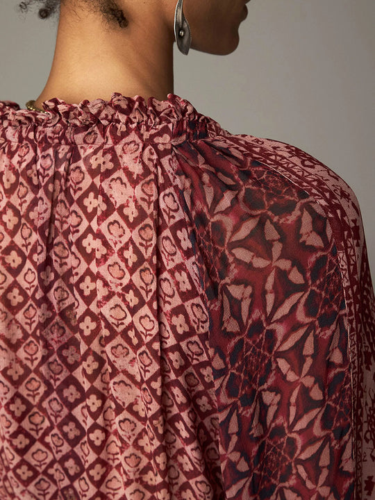 Bluse «Hannah» von MAISON HOTEL