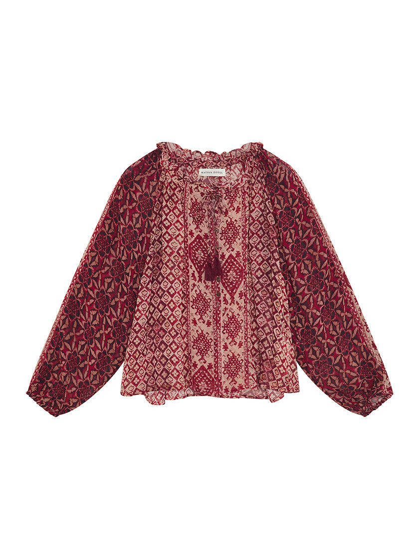 Bluse «Hannah» von MAISON HOTEL