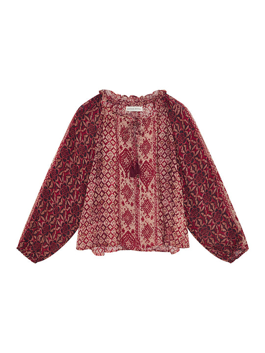 Bluse «Hannah» von MAISON HOTEL