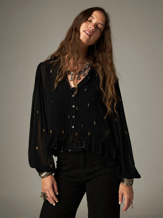 Bluse «Catherine» von MAISON HOTEL
