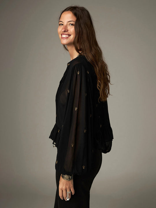 Bluse «Catherine» von MAISON HOTEL