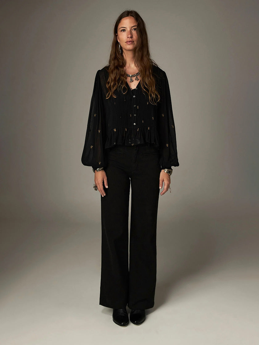 Bluse «Catherine» von MAISON HOTEL