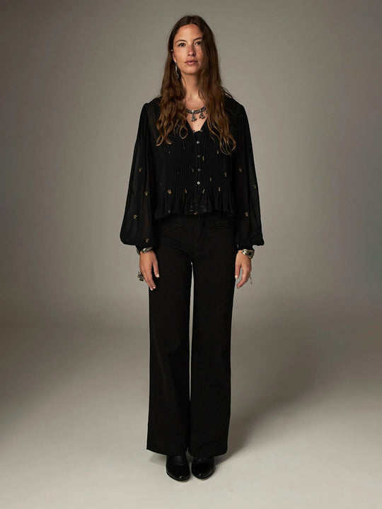 Bluse «Catherine» von MAISON HOTEL