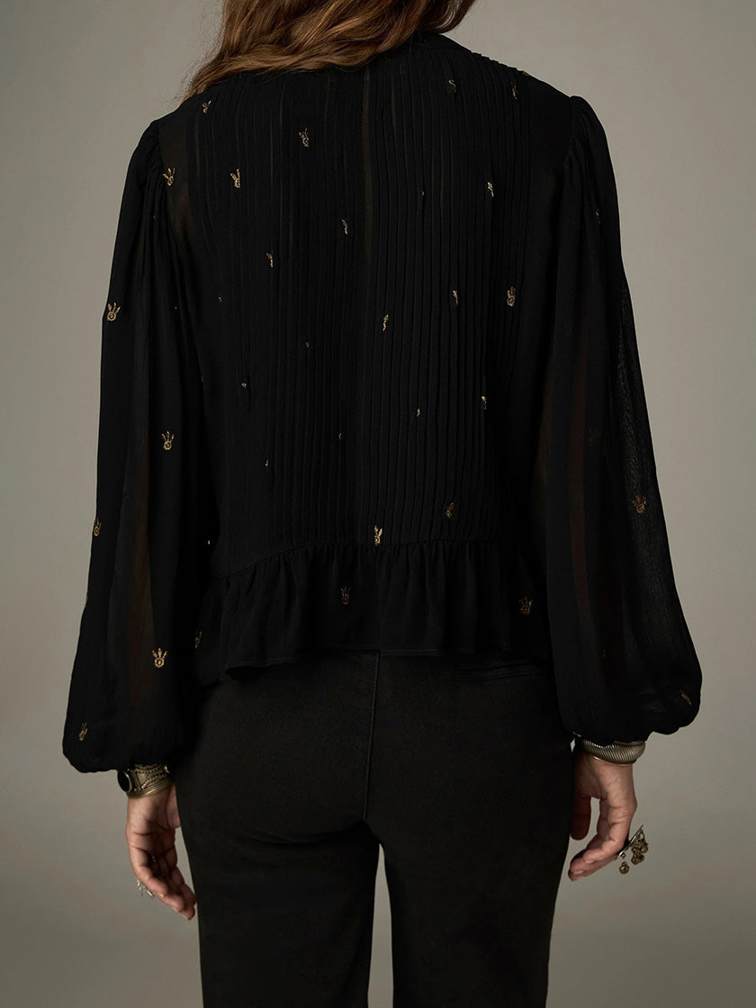 Bluse «Catherine» von MAISON HOTEL