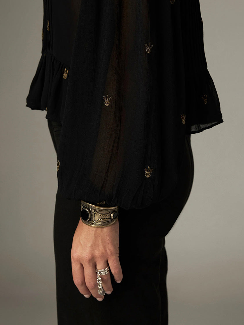 Bluse «Catherine» von MAISON HOTEL