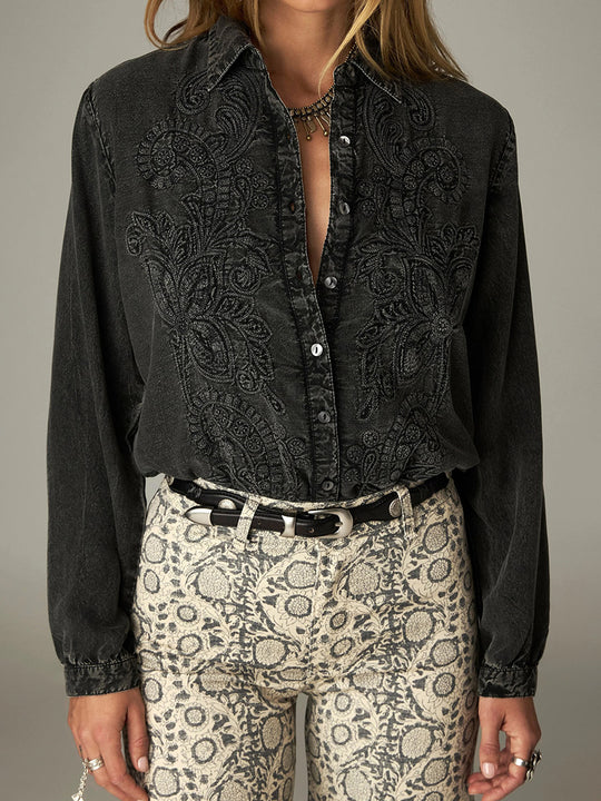 Bluse «Petra» von MAISON HOTEL