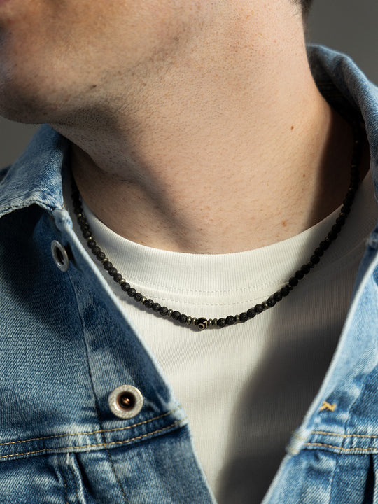 Collier « Eyecatch Noir » de CORAZON