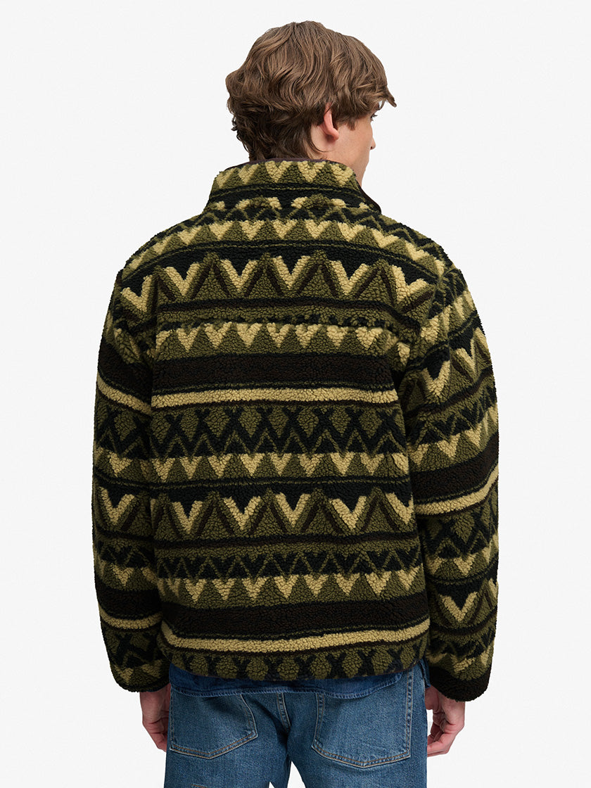 Fleecejacke «Abstract» von SUPERDRY