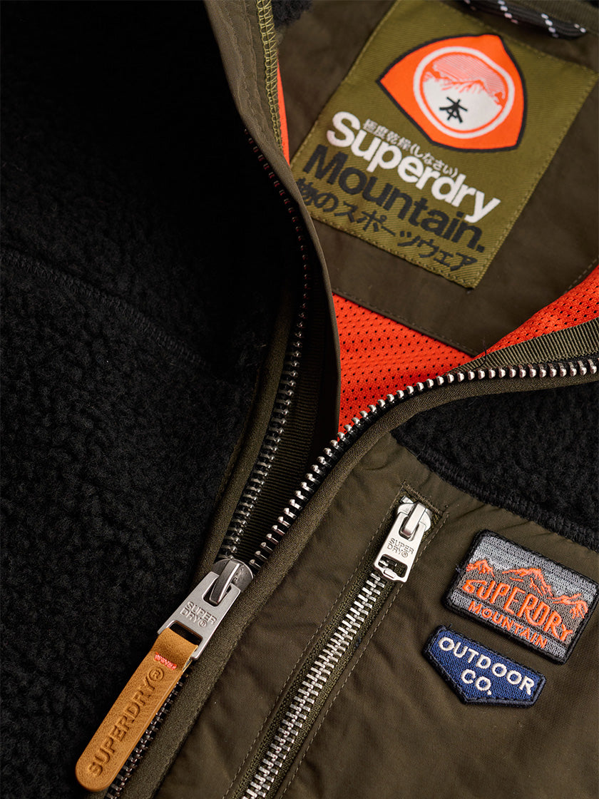 Fleecejacke «Vintage Retro» von SUPERDRY