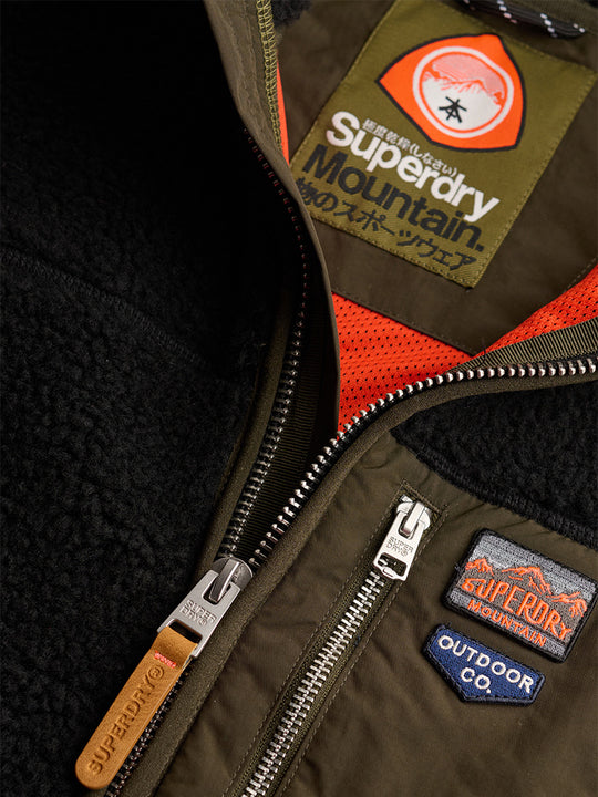 Fleecejacke «Vintage Retro» von SUPERDRY
