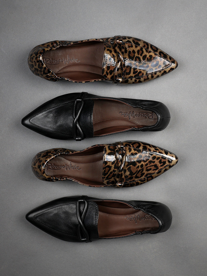 Slipper «Knot» von REBECCA WHITE