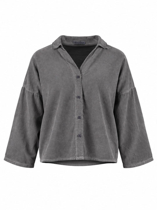 Bluse «Feincord Enzimi»