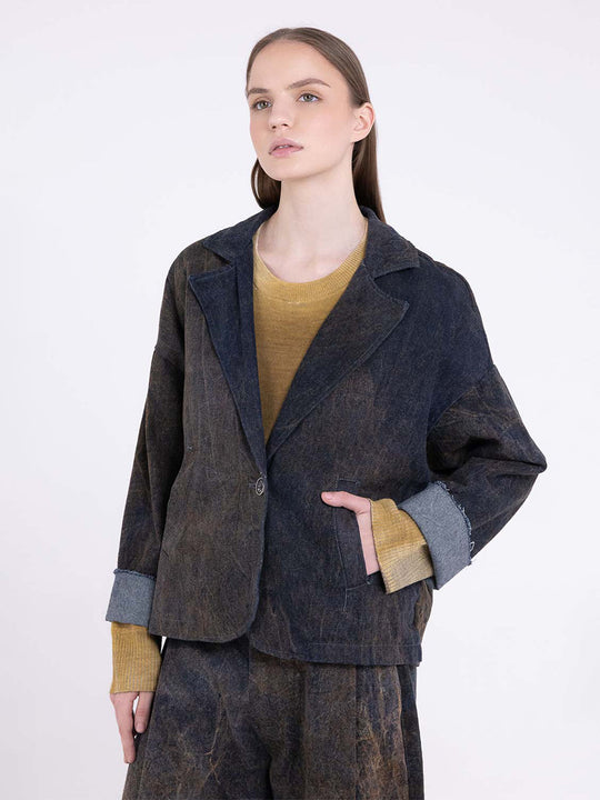 Blazer «Boxy» von SANCTAMUERTE