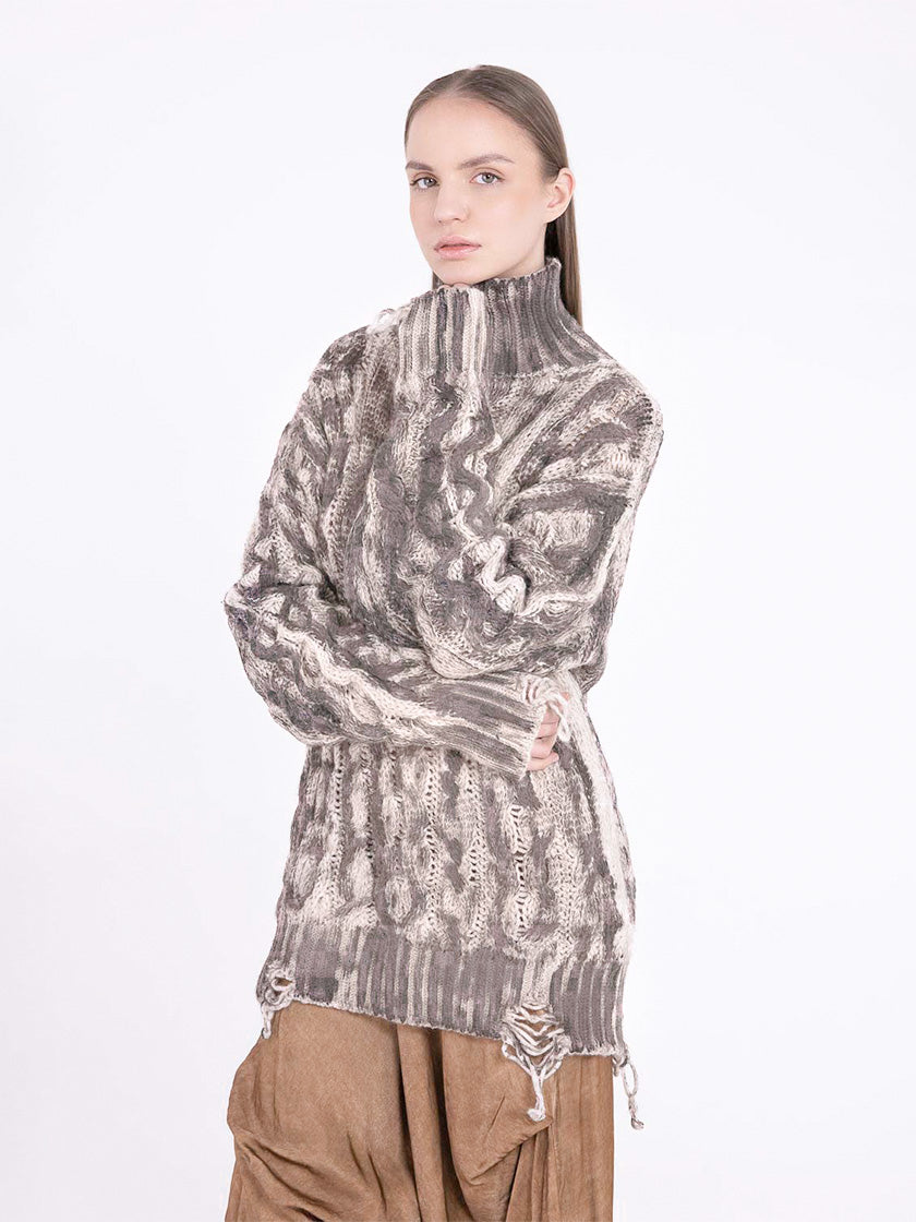 "Maglia" Knit Sweater by SANCTAMUERTE