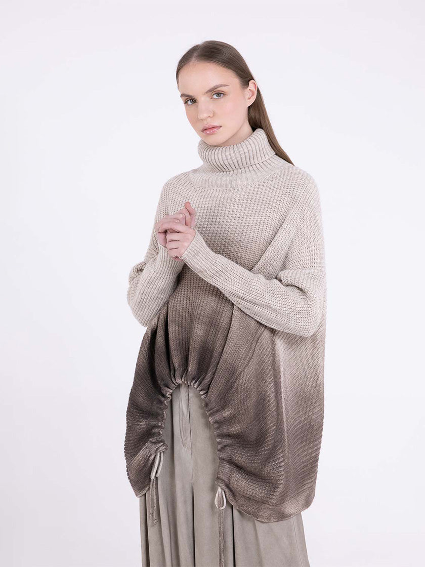 Strickpullover «Maxi Maglia» von SANCTAMUERTE