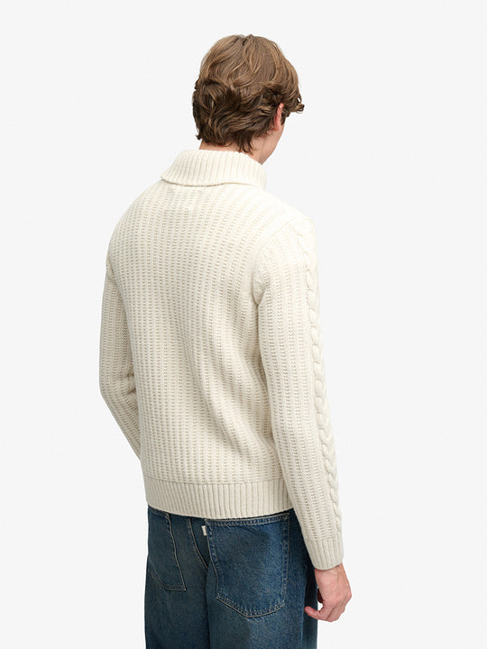 Rollkragenpullover «Jacob Cable» von SUPERDRY