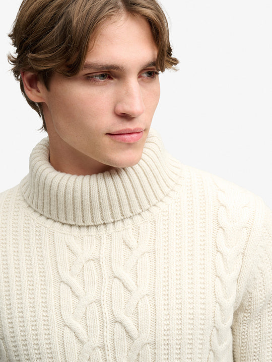 Rollkragenpullover «Jacob Cable» von SUPERDRY