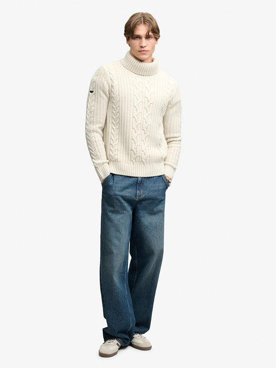 Rollkragenpullover «Jacob Cable» von SUPERDRY