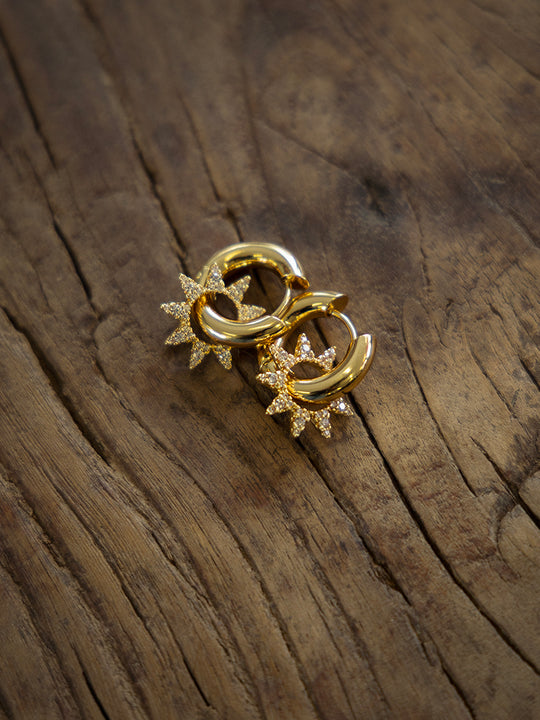 Ohrschmuck «Soleil» von CORAZON