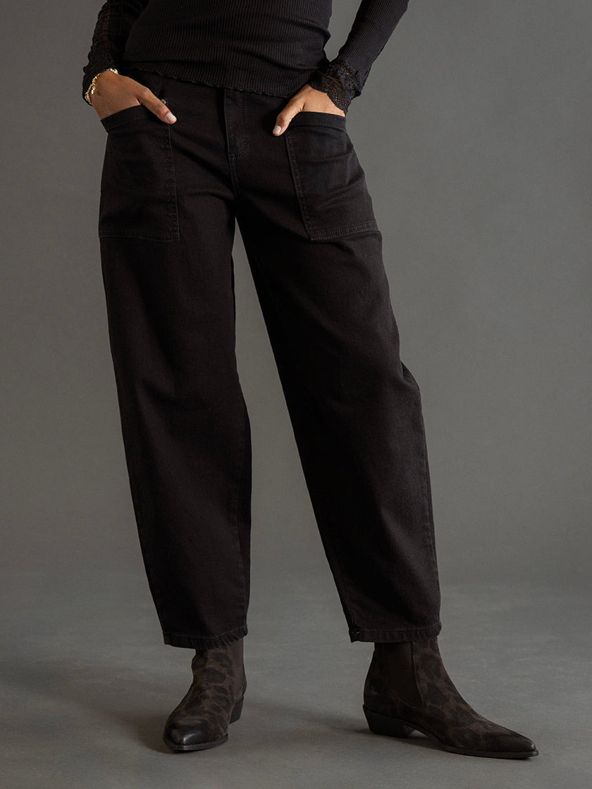 Jeans «Barrel» von PLEASE