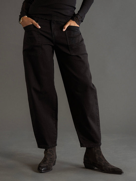 Jeans «Barrel» von PLEASE