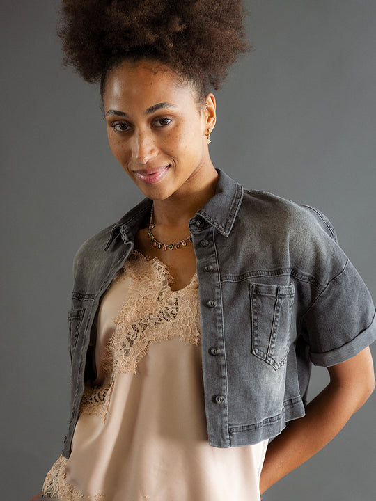 Denim jacket by PLEASE