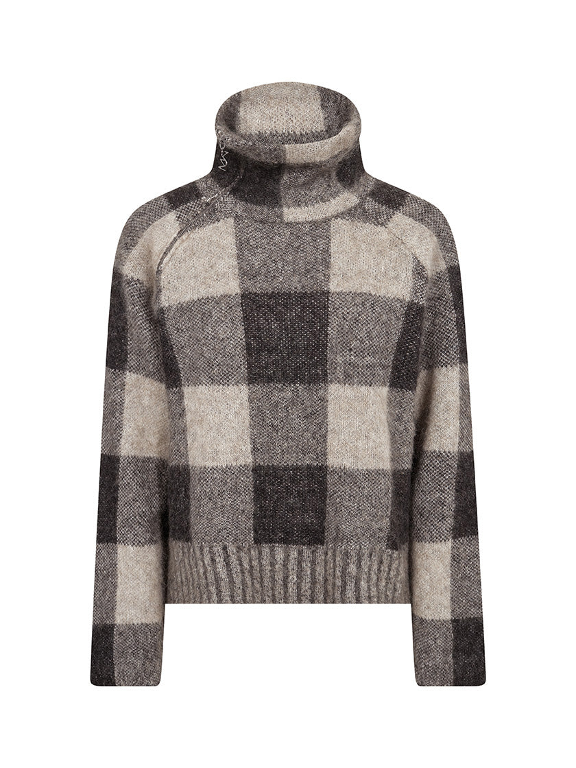 Strickpullover «Maya Check» von MOS MOSH