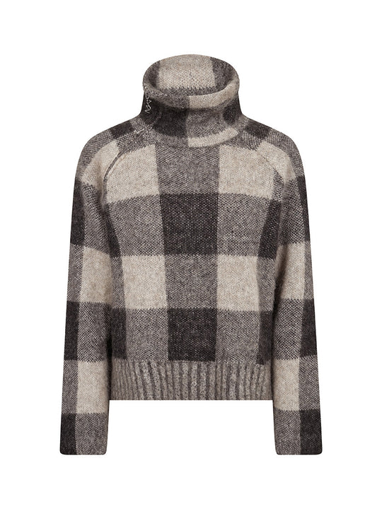 Strickpullover «Maya Check» von MOS MOSH