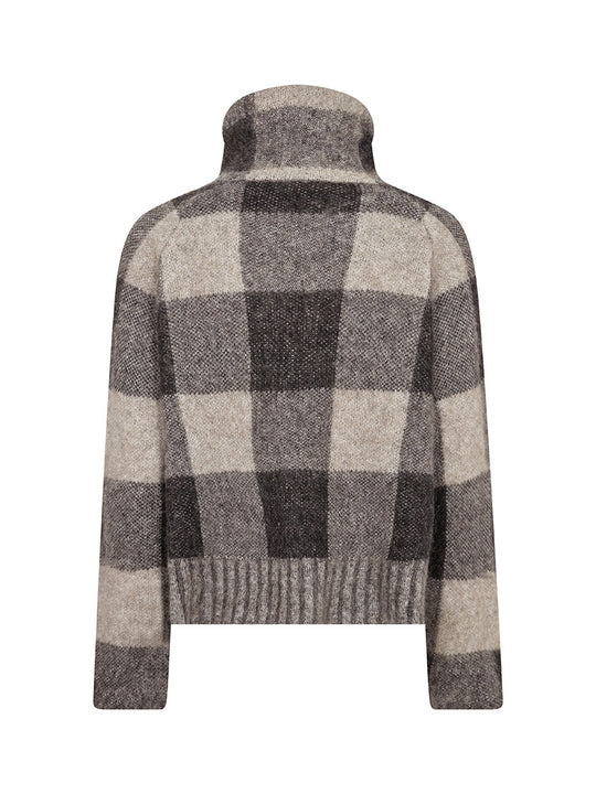Strickpullover «Maya Check» von MOS MOSH
