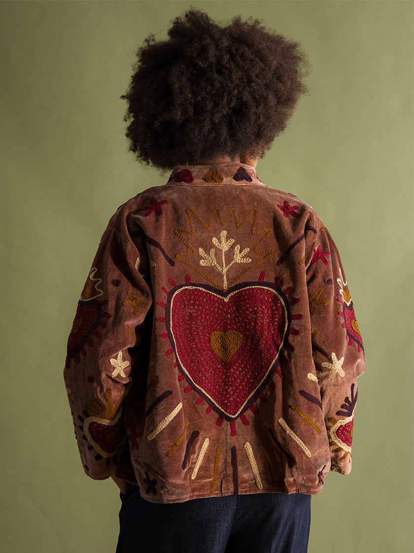 Veste « Suzani Heart » de COFUR