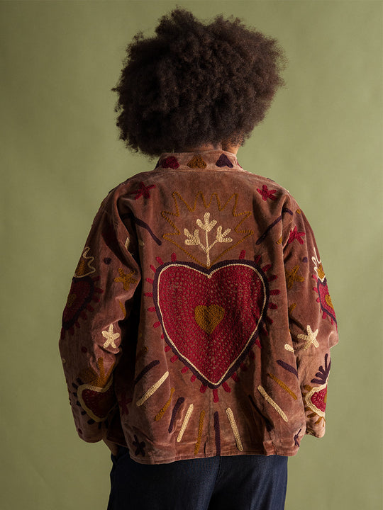 Veste « Suzani Heart » de COFUR