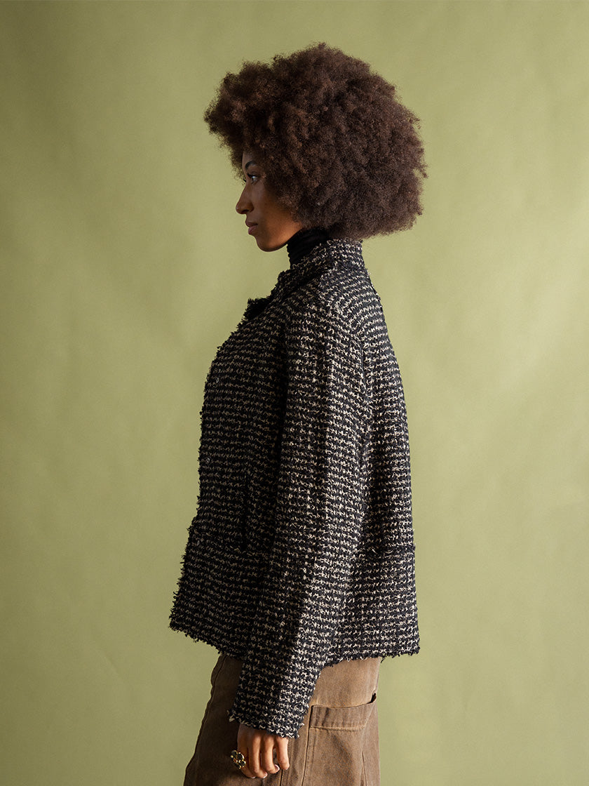 Jacke «black&white» von TRANSIT