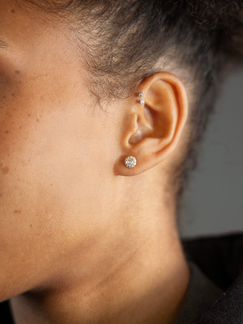 Ohrschmuck «Zirkonia» von CORAZON