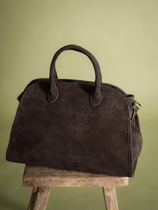 "Maxi Arthur Suede" Bag by MARLON