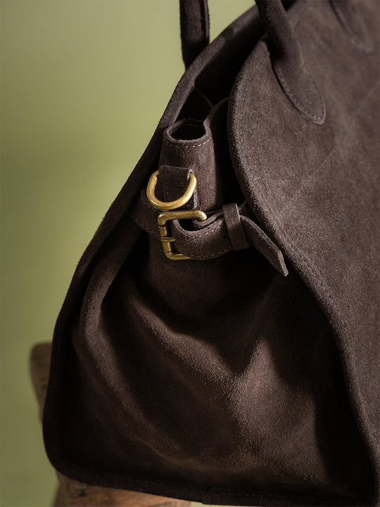"Maxi Arthur Suede" Bag by MARLON