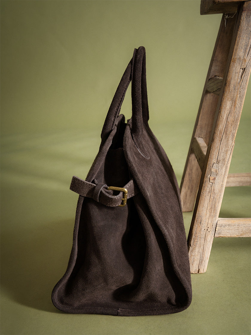 "Maxi Arthur Suede" Bag by MARLON