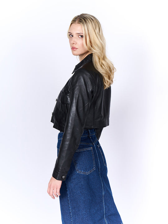 Lederjacke «Effi» von FREAKY NATION