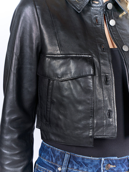 Lederjacke «Effi» von FREAKY NATION