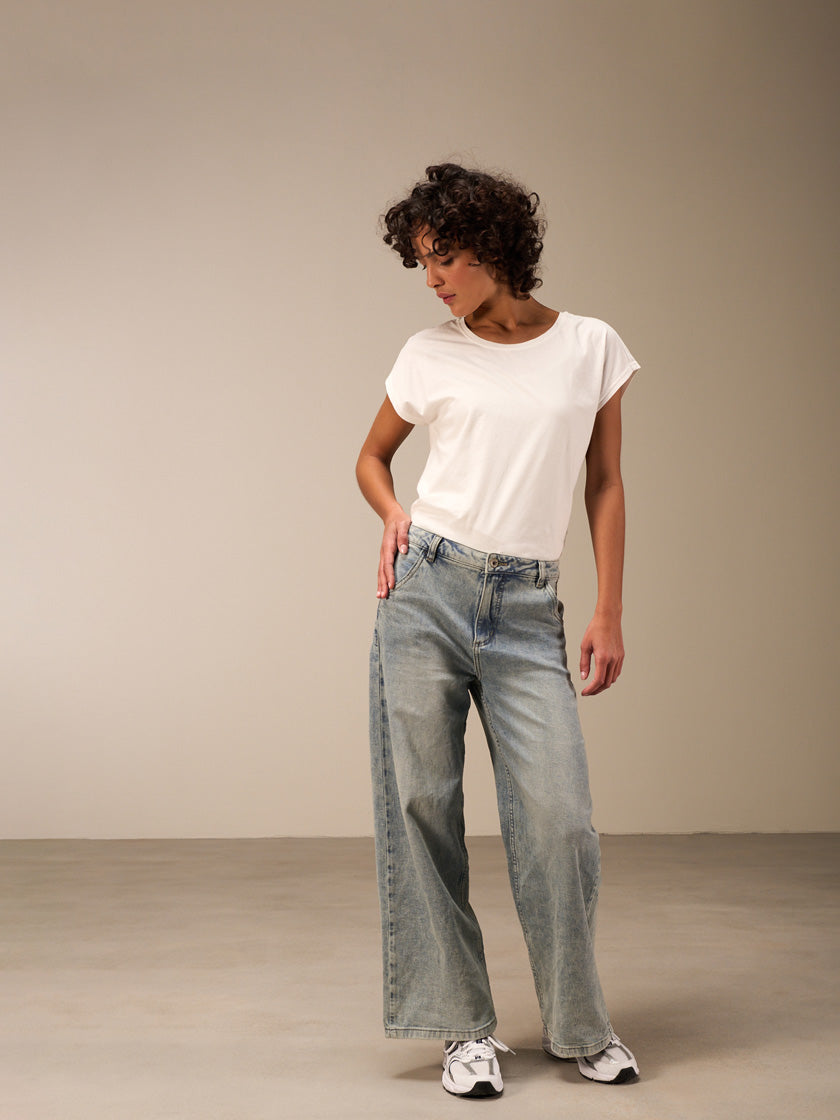 Jeans «Wide High» von NILE