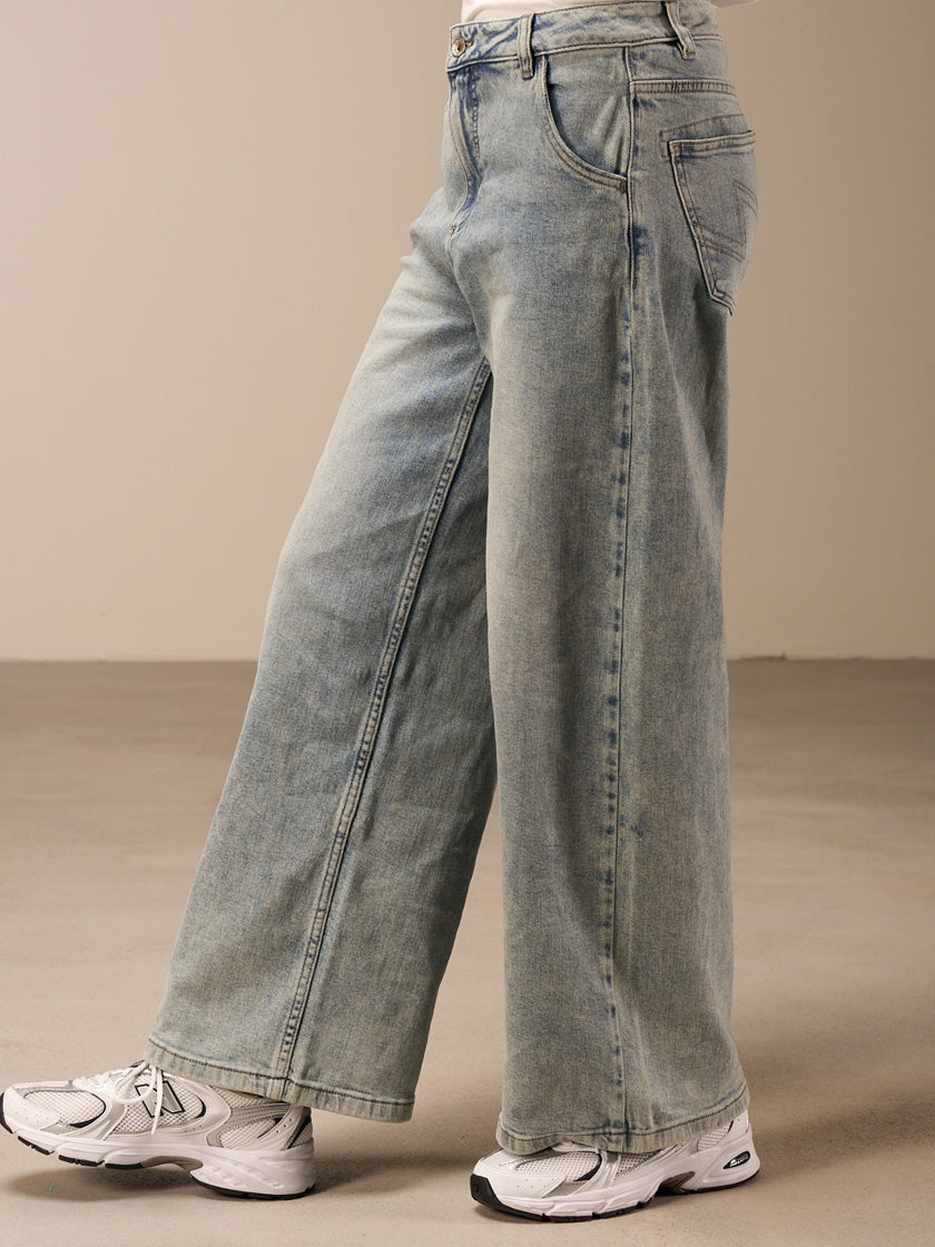 Jeans «Wide High» von NILE