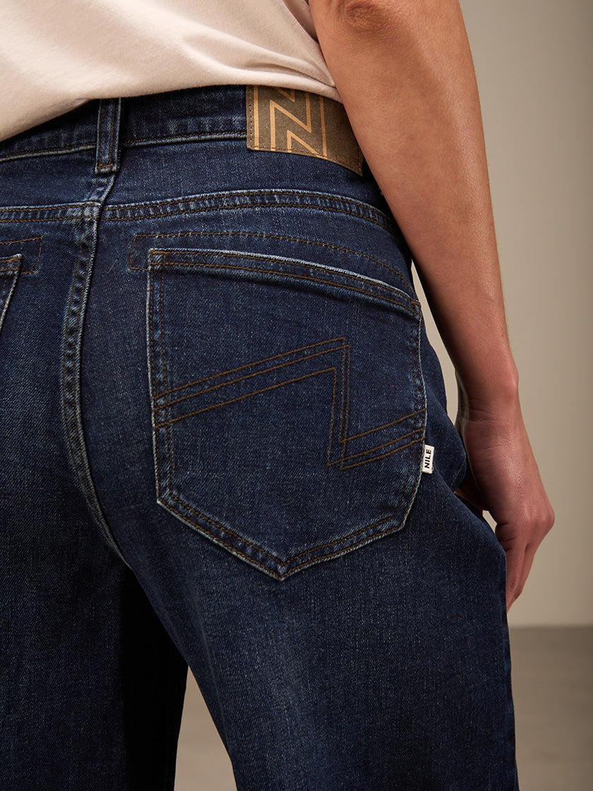 Jeans «Wide High» von NILE