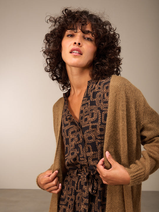 Knitted coat by NILE