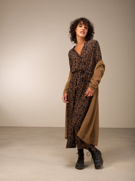 Knitted coat by NILE