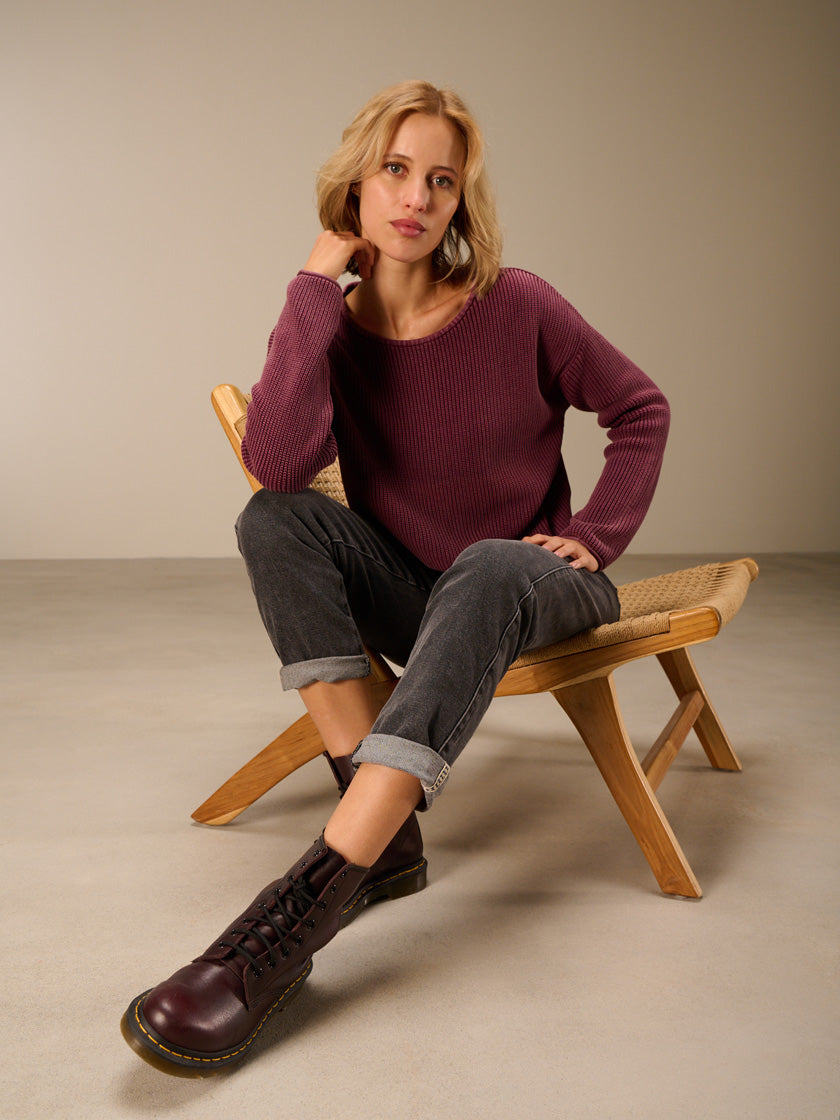 Strickpullover «GOTS» von NILE