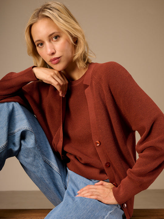 Strickjacke «OCS RCS» von NILE