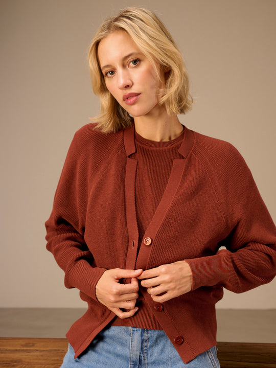 Strickjacke «OCS RCS» von NILE