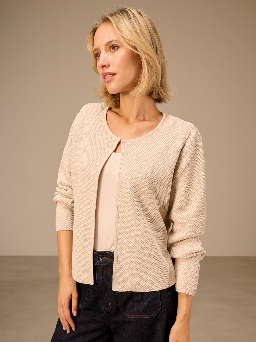 Strickjacke «GOTS» von NILE