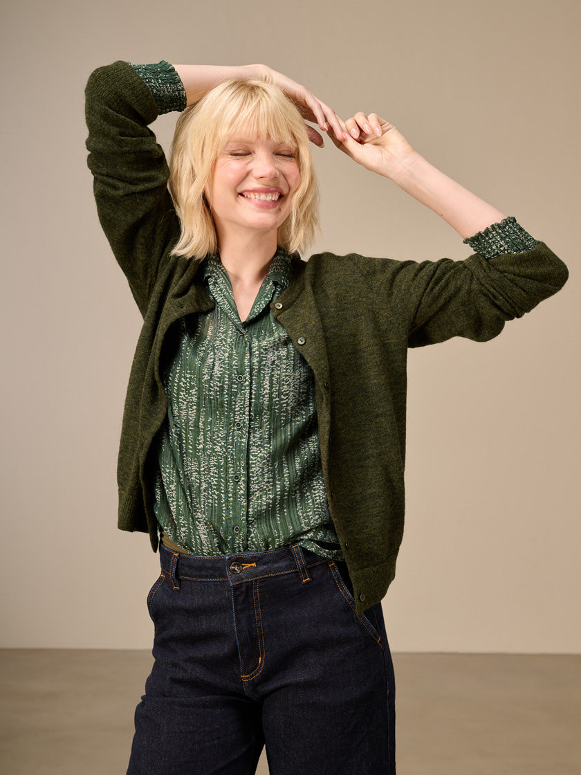 Strickjacke «RWS RCS» von NILE