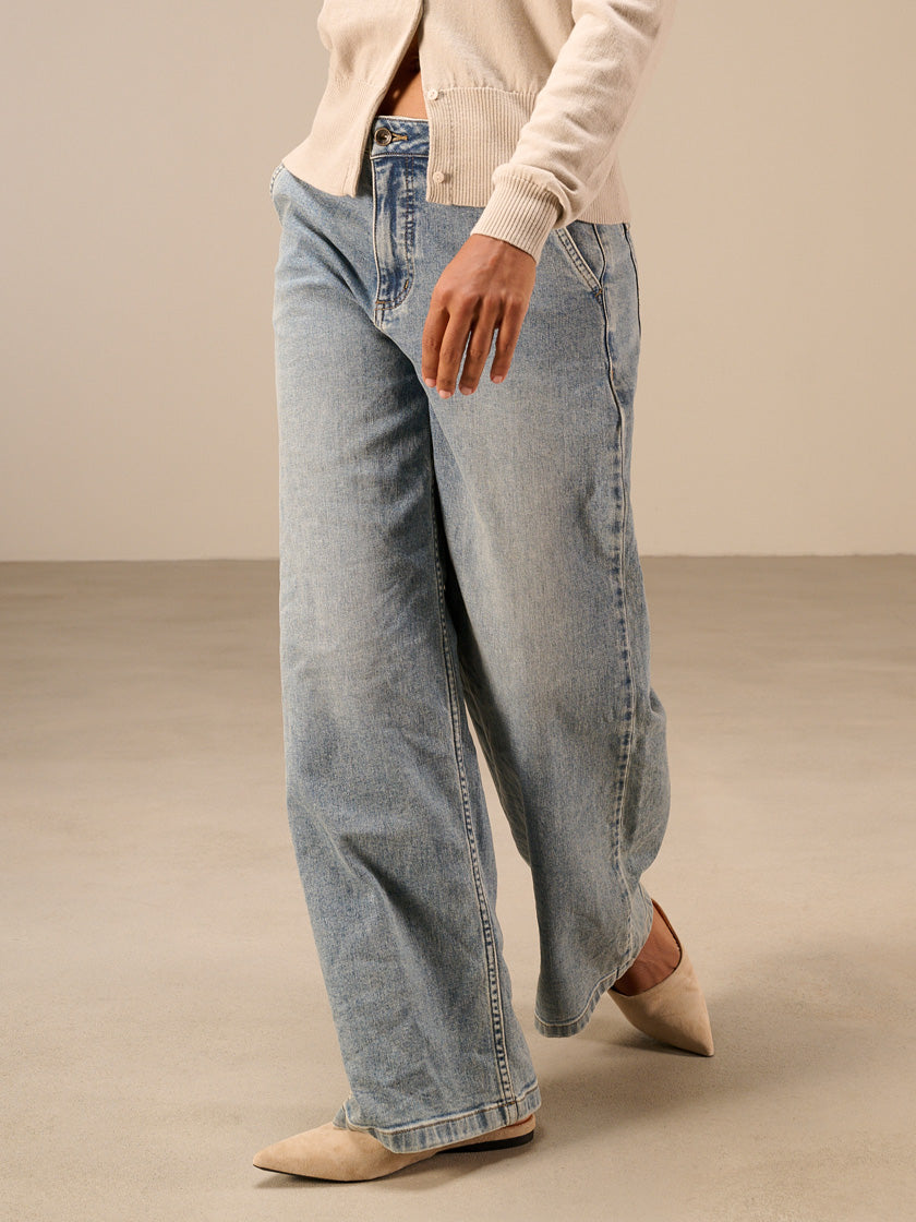 Jeans «Wide High» von NILE